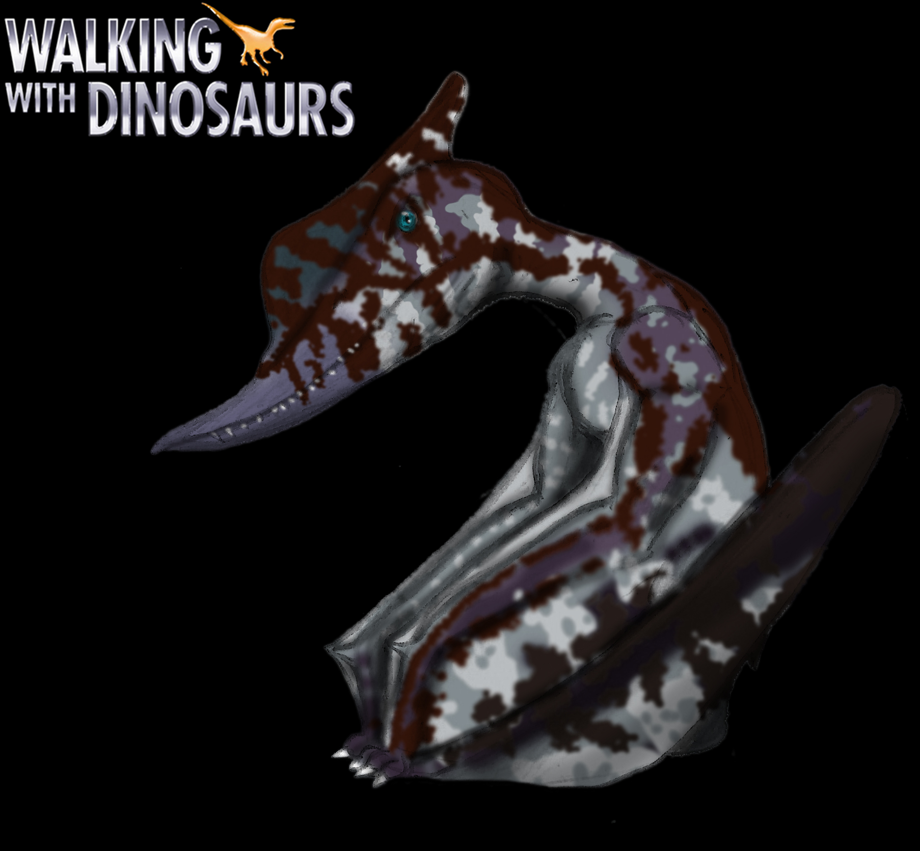 If WWD had Dsungaripterus by kingrexy on DeviantArt