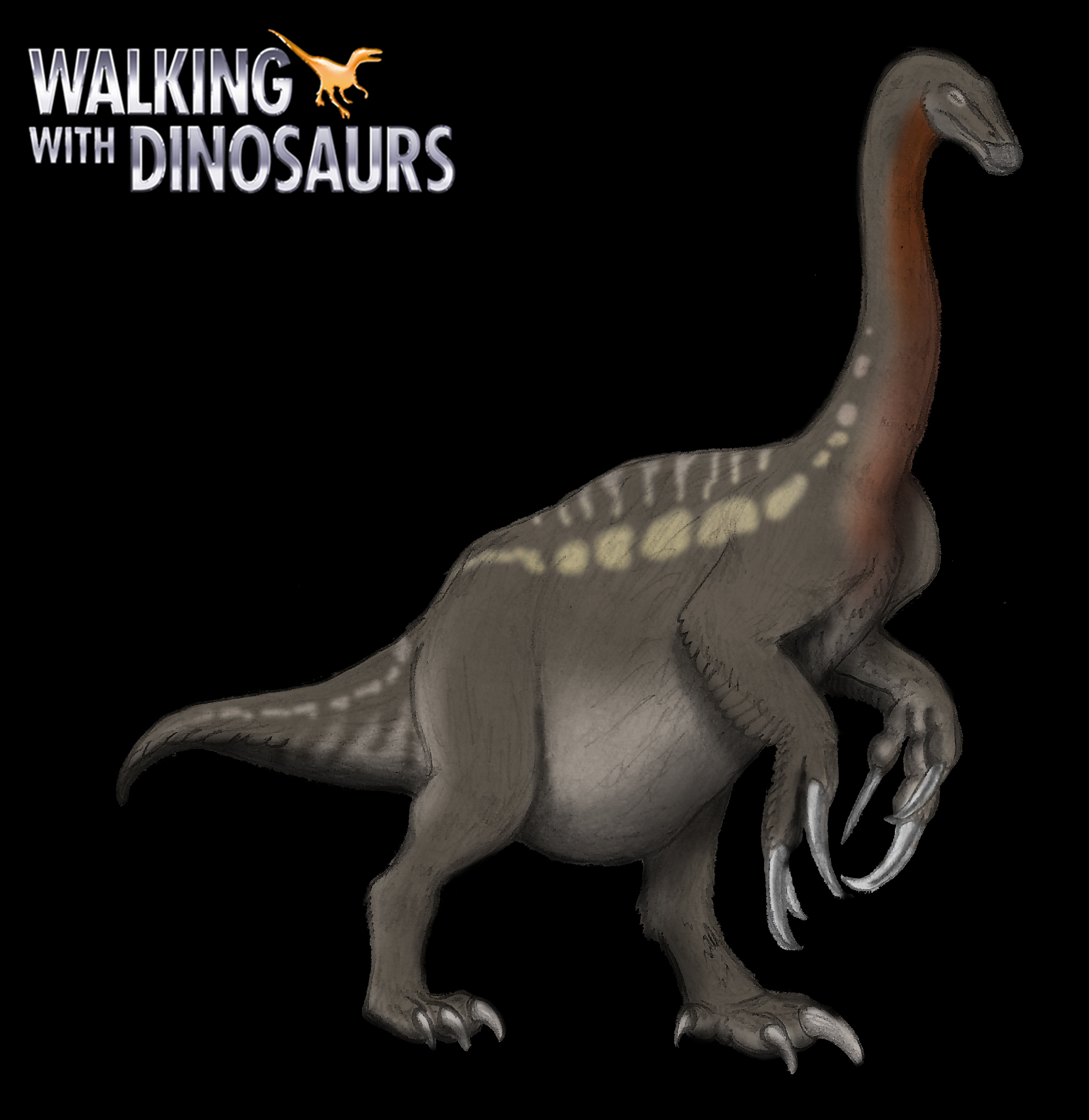 Therizinosaurus by kingrexy on DeviantArt