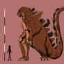Caniform Godzilla