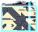 simple brushes 1 by sah-designs