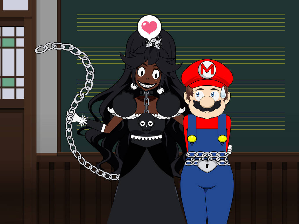 Chain Chompette and Chained Mario by MegaToon1234 on DeviantArt