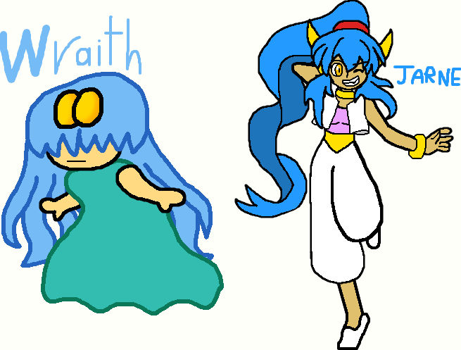 Puyo Puyo MT1234laM: Wraith and Jarne by MegaToon1234 on DeviantArt