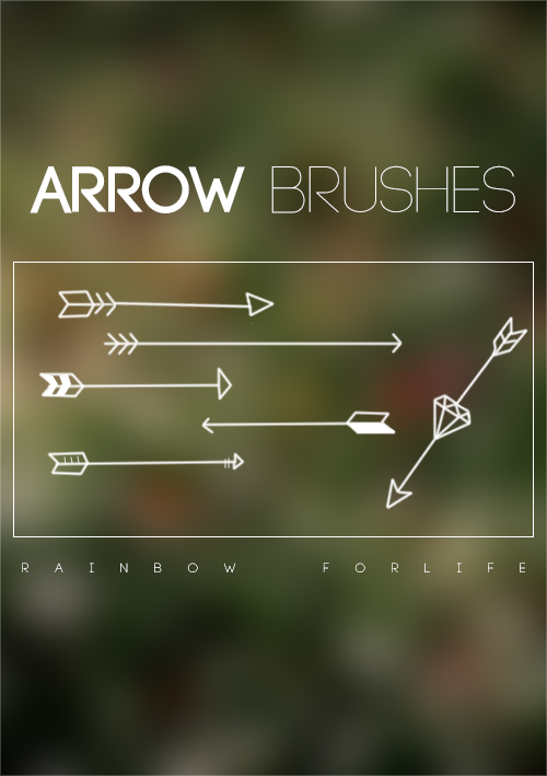 Arrows Brushes by raibowforlife