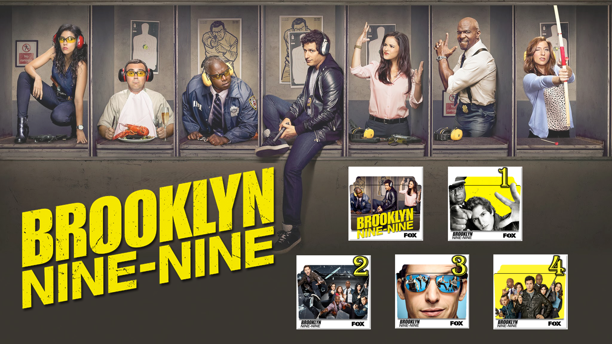 BrooklynNineNine series and season folder icons by Vamps1 on DeviantArt