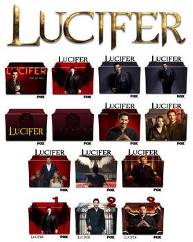 Lucifer series and season folder icons