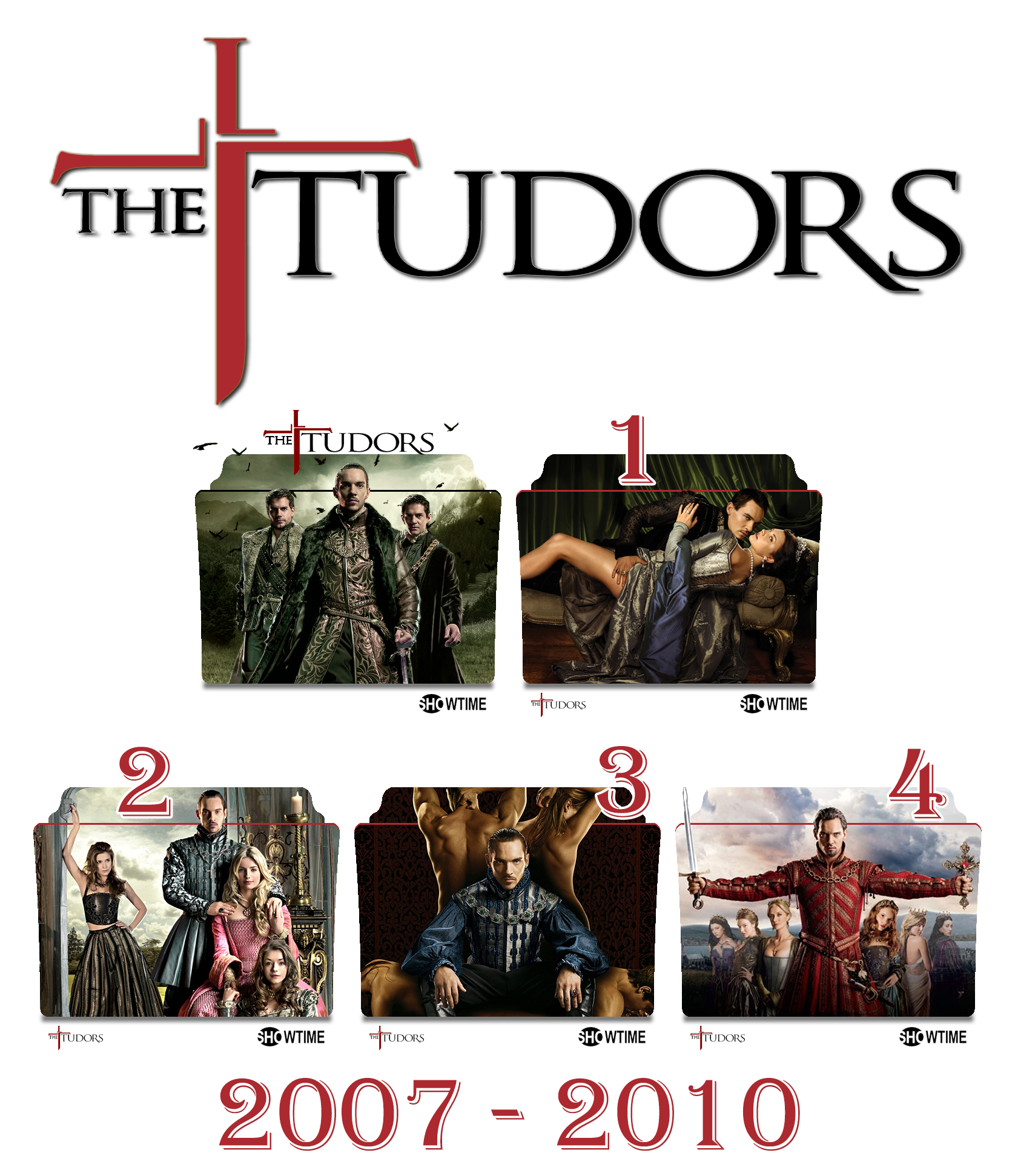 The Tudors series and season folder icons by Vamps1 on DeviantArt