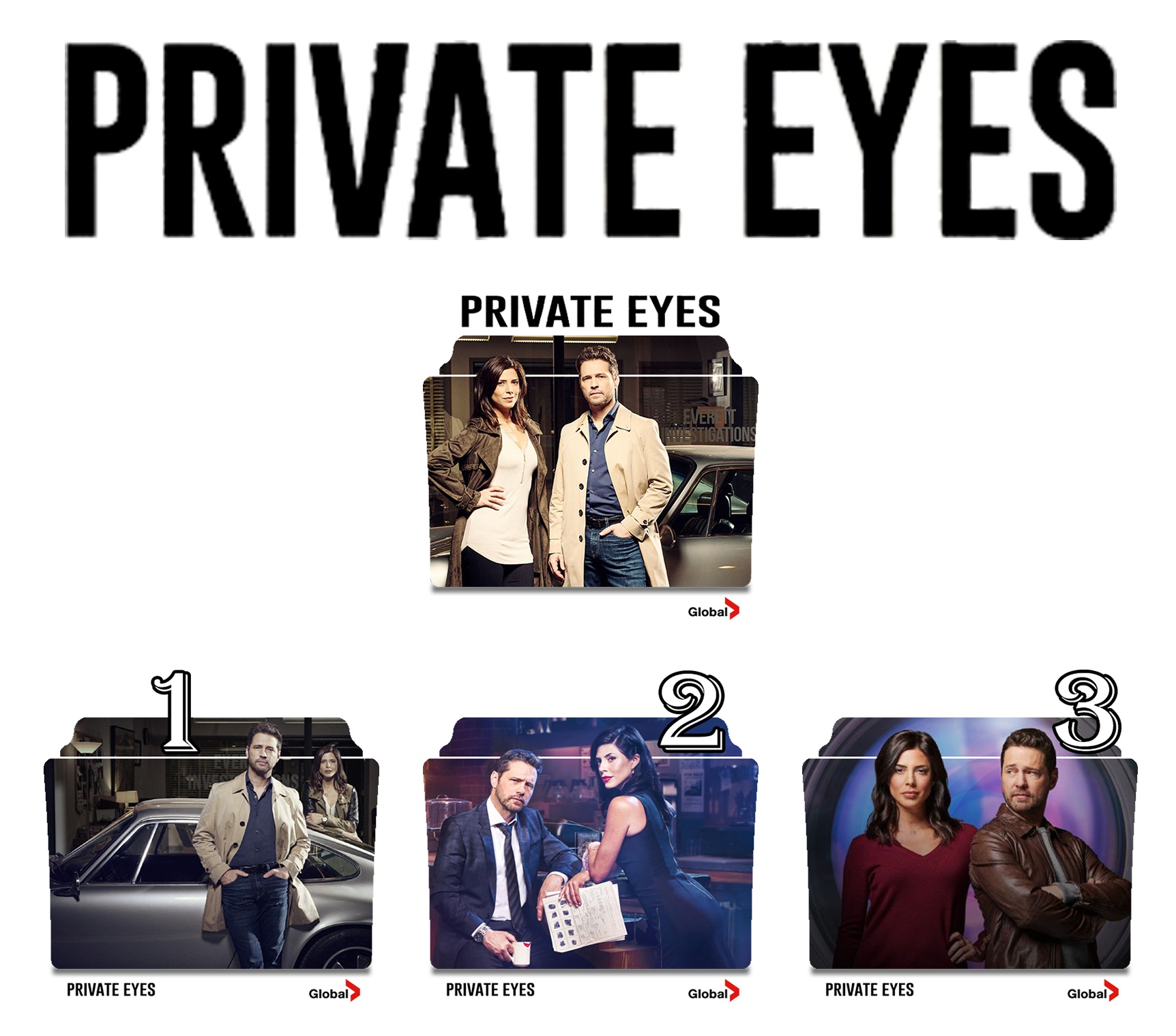 Private Eyes series and season folder icons by Vamps1 on DeviantArt