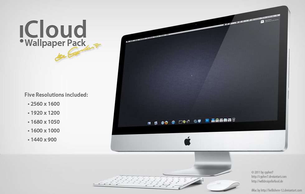 iCloud Desktop-Wallpaper Pack