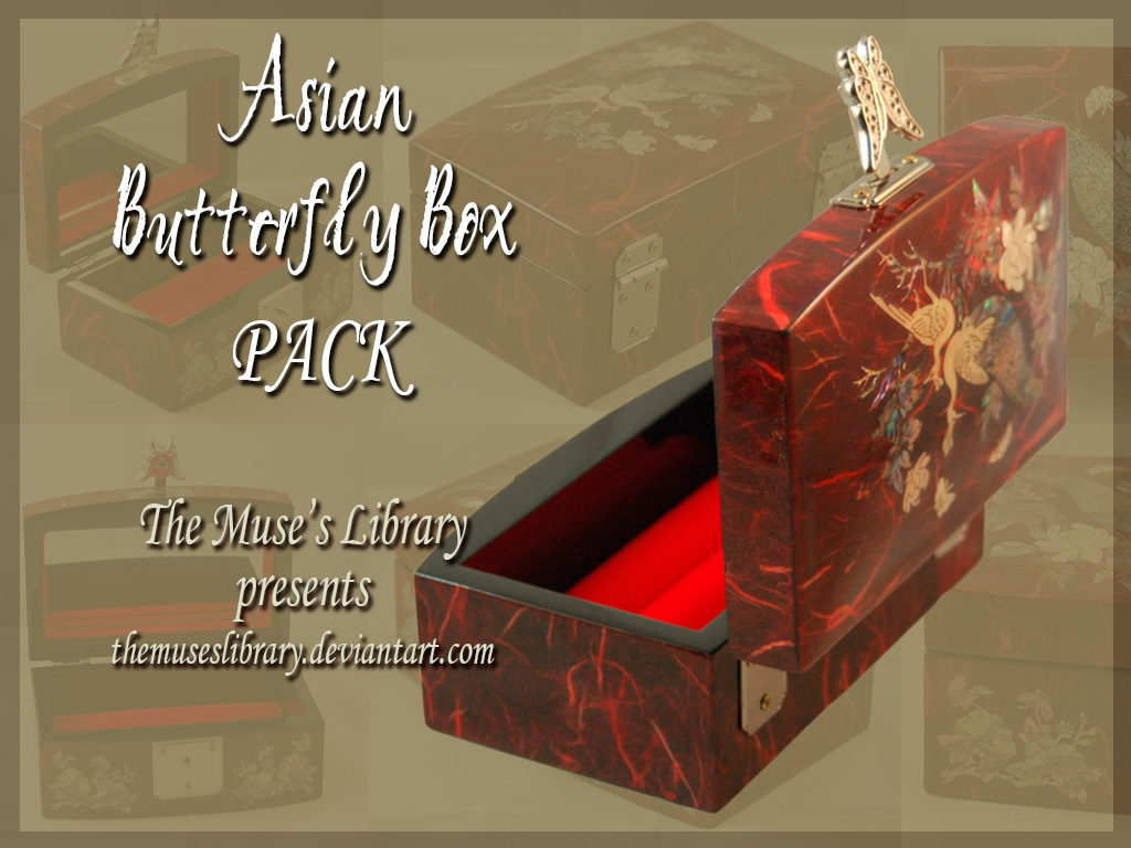 Asian Butterfly Box PACK