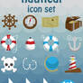 Nautical Icon Set--download