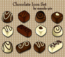 Chocolate Icon Set