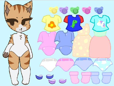 Abdl Anthro Cat Dress Up By Cakeywakey12 On Deviantart