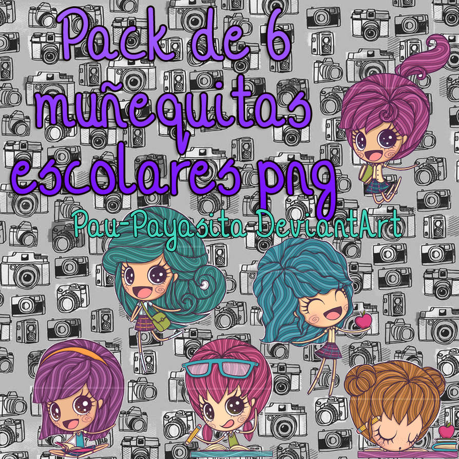 Pack de Nenas Png by Pau-Payasita on DeviantArt