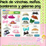 Pack de 55 Cositas Para Poner en el Pelo!