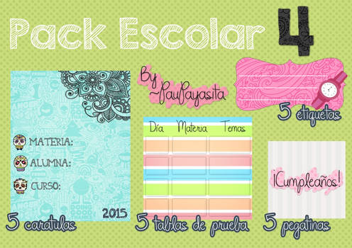 Pack Escolar 4