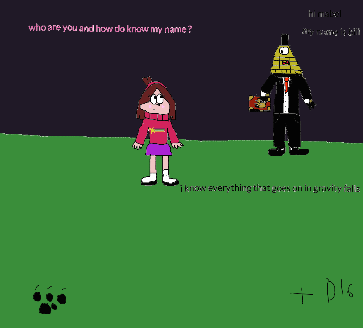 mable meeting bill redone by tailsdoll16 on DeviantArt