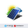 Free vector solar panel energy