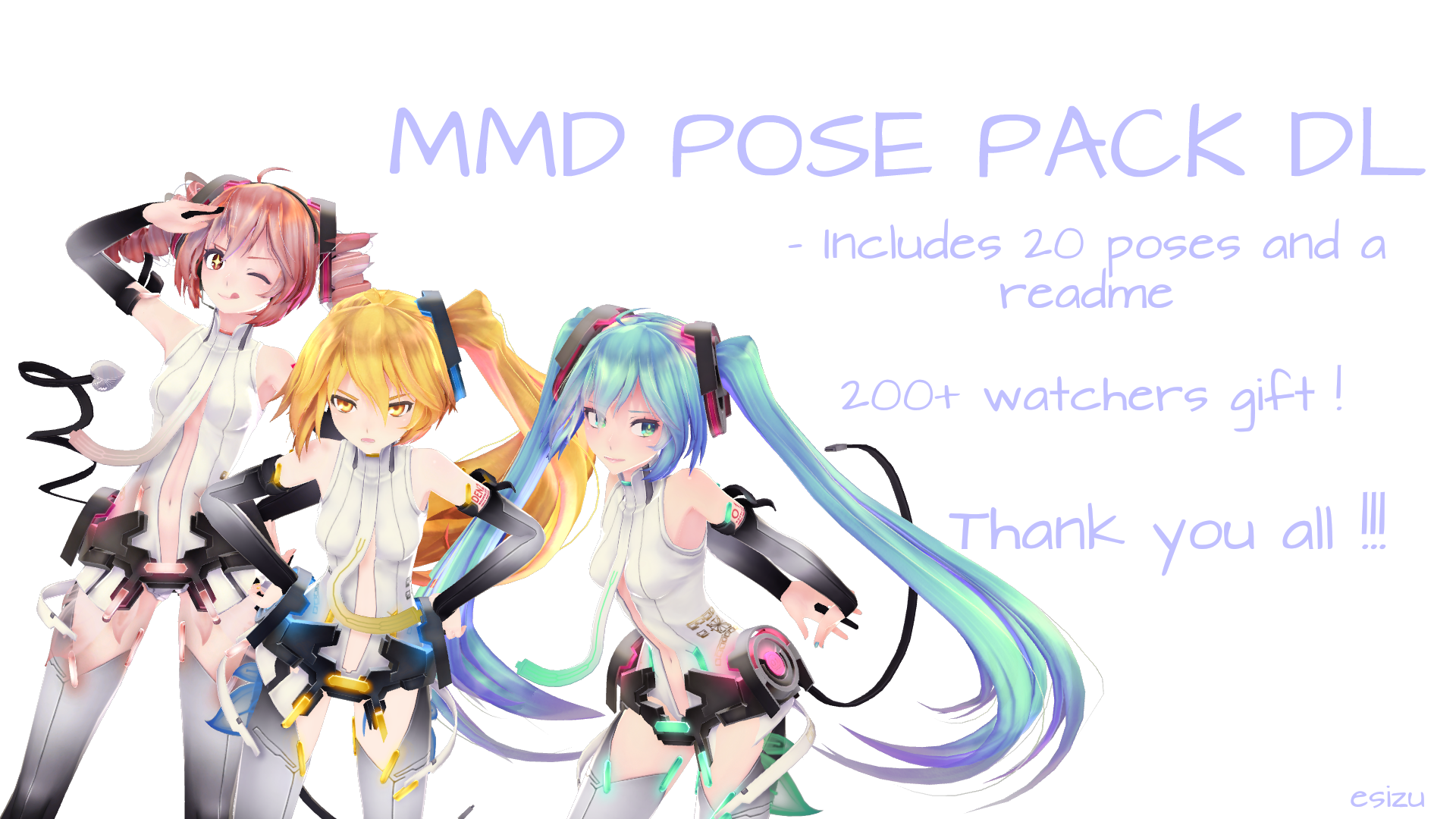 Pose Pack DL |200+ watchers' gift| by esizu on DeviantArt