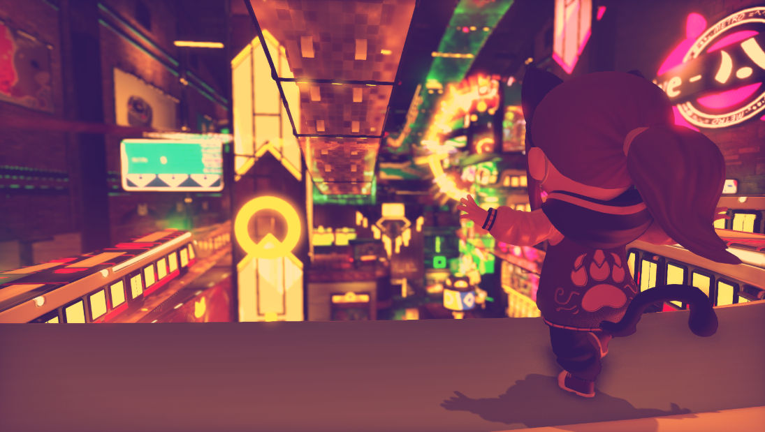 A Hat In Time Nyakuza Metro screenshot by SaoriTheInkling on DeviantArt