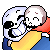 Big bro Sans and Little Papyrus Icon