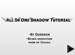 Ultimate Shadow Tutorial