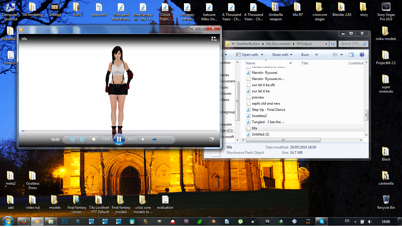MMD Tifa preview by MMDKasumi2140 on DeviantArt