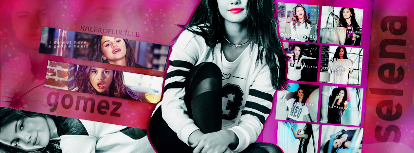 + Selena Gomez | Psd Header by haleroflucille on DeviantArt