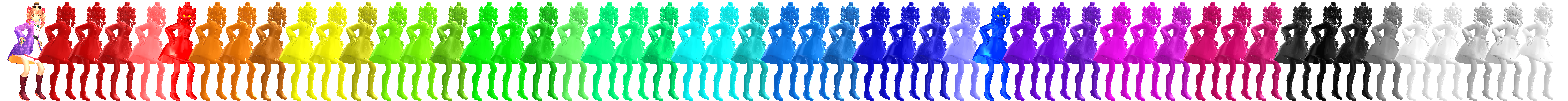[MMD Effect DL] The Effect of Rainbow Pack by Cole207 on DeviantArt