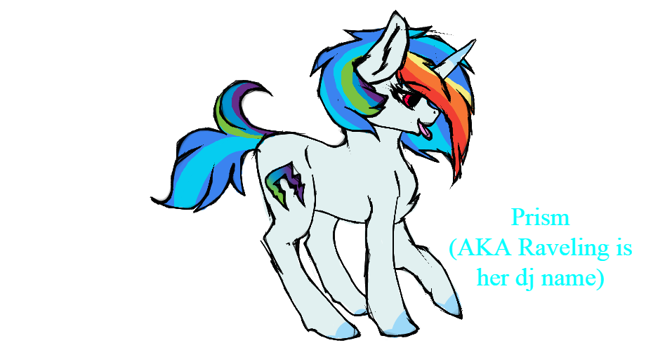 Rainbow Dash x Vinyl adopt - 200 points