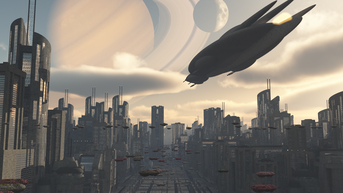 The City by mikeinjapan on DeviantArt