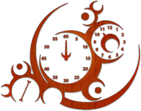 Tribal Horloge