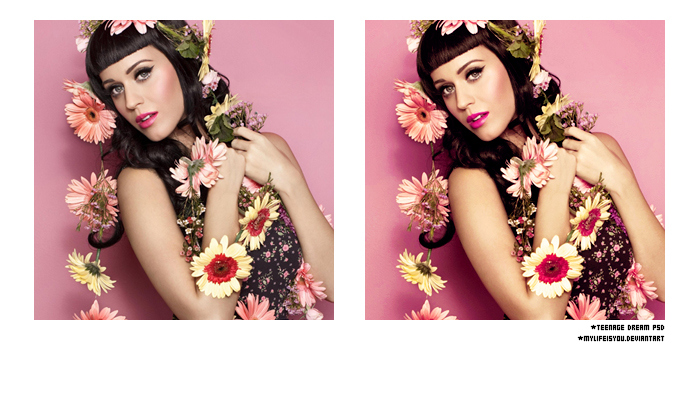 Teenage Dream PSD. by Mylifeisyou