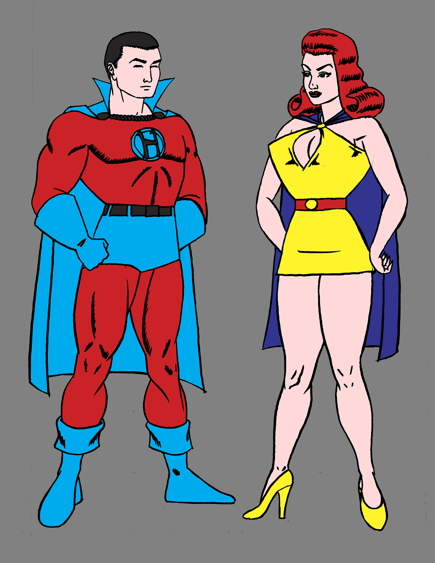 Golden Age Superheroes by cobitotorres on DeviantArt