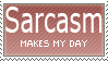 Sarcasm Stamp