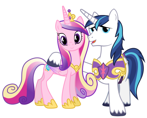 Princess Cadance and Shining Armour (Resources)