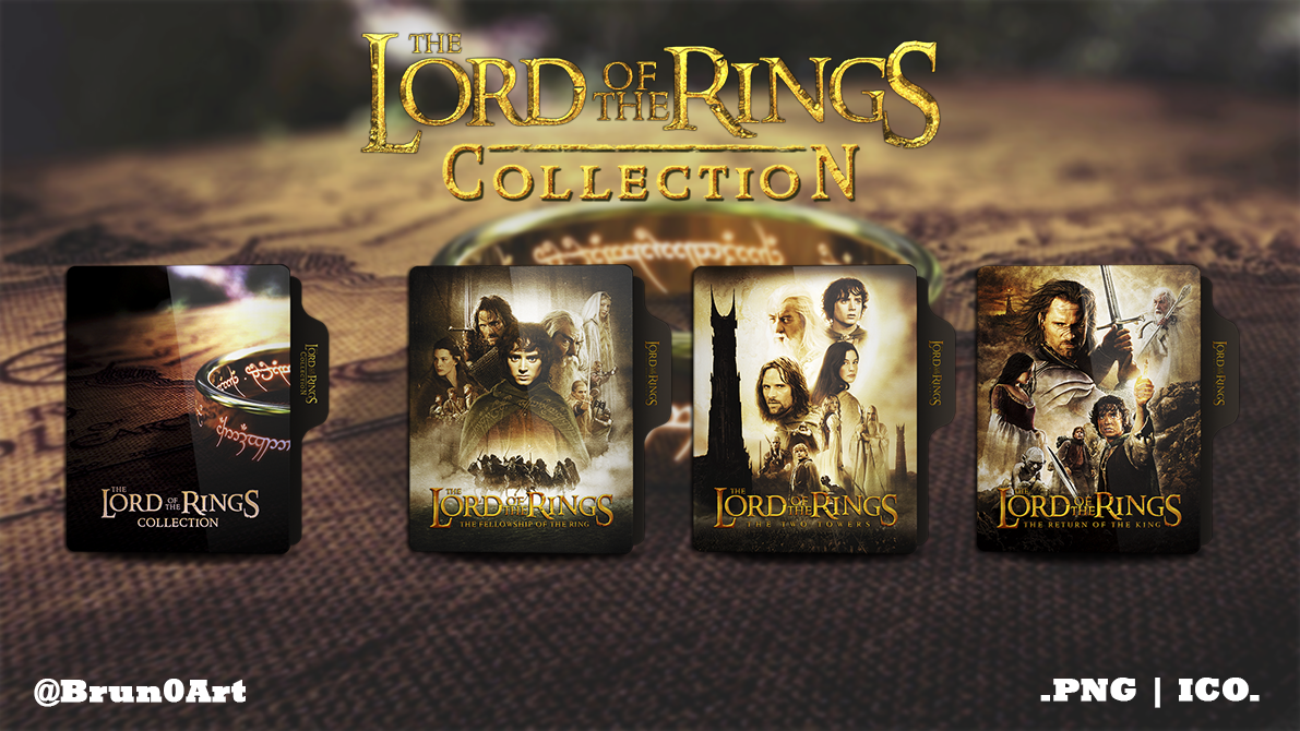 The Lord of the Rings Collection Folder Icon by Brun0Art on DeviantArt