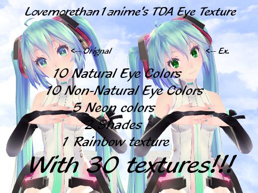 TDA Eye Texture Pack 1