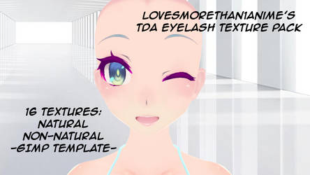 TDA Eyelash Texture by Lovesmorethan1anime