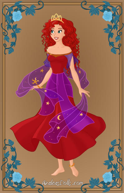 Merida as Esmeralda2 by Javelaud on DeviantArt