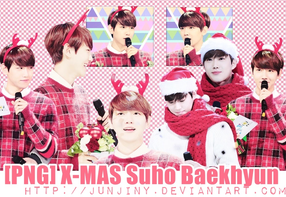 [Png] Suho-Baekhyun X-mas