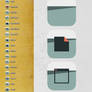 simplynotblack folder icons