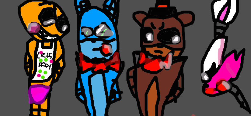 Fnaf 2 Toys by pokebrosif on DeviantArt