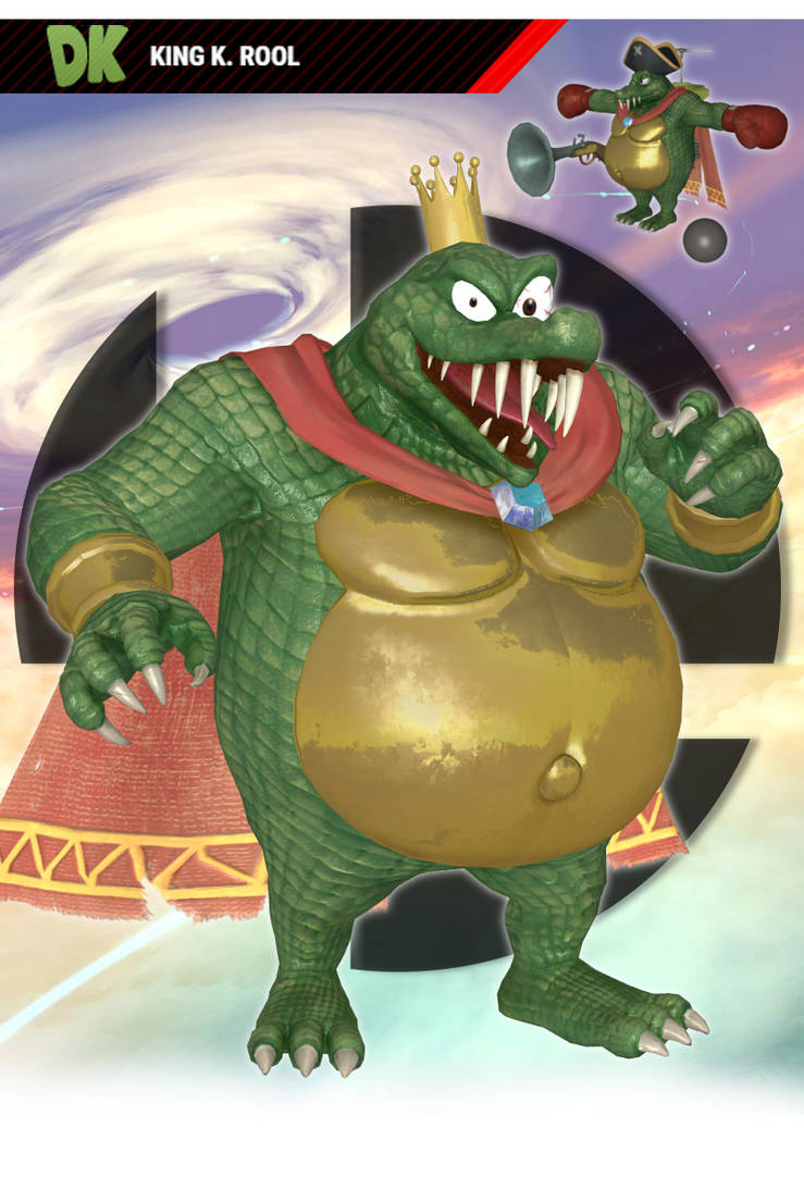 SSBU King K. Rool XPS download by Jamzdood on DeviantArt