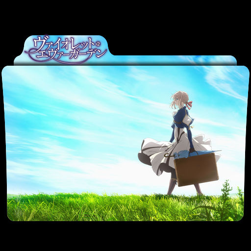 Violet Evergarden v5 - Icon Folder by Kazutto on DeviantArt