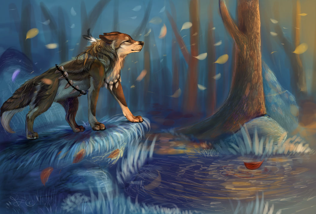 .:When all the leaves fall away:. by RainEterni on DeviantArt
