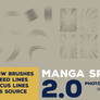 Manga Speedline 2.0 Photoshop Brushes