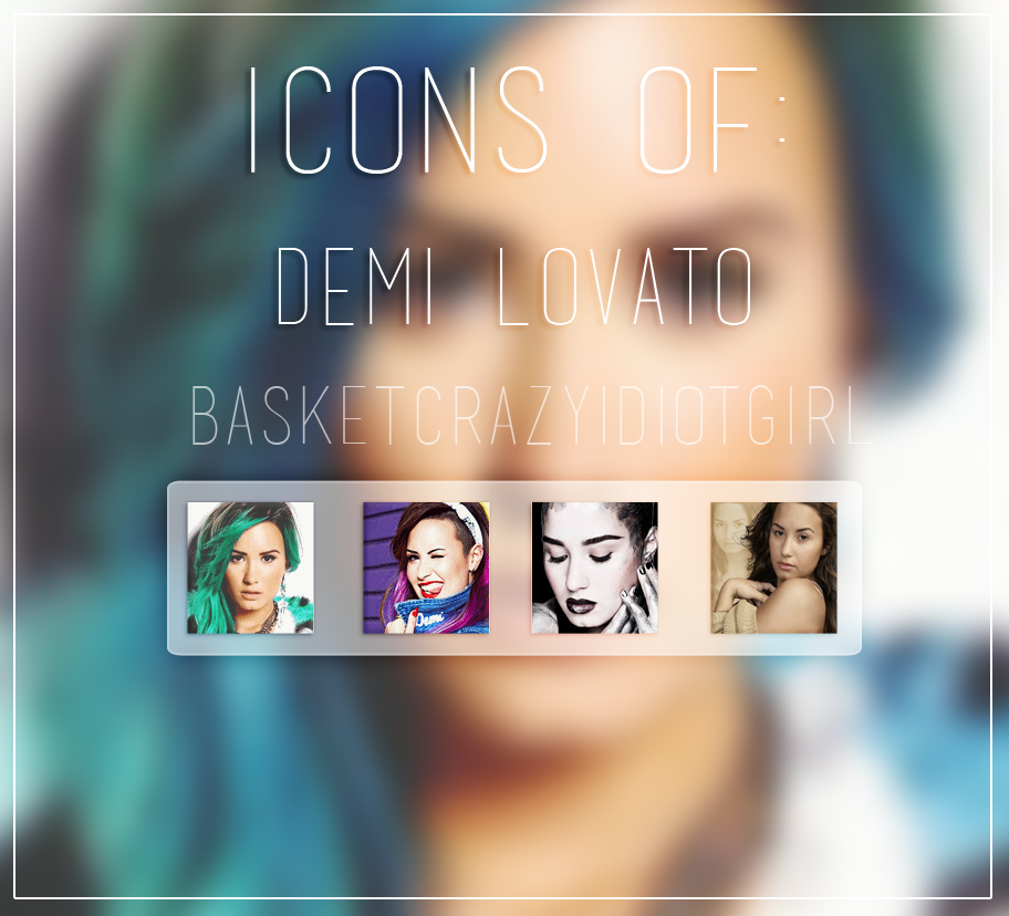 Demi Lovato. Icons 02 (GIF)