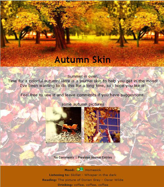 Autumn Skin