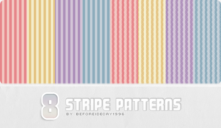 8 Stripe Patterns by BeforeIDecay1996 on DeviantArt