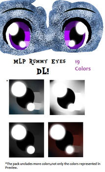 [MMD]MLP Rummy Eye Texture